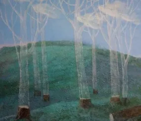 Наталья Ливитчук. Уходящие в небеса, 2017