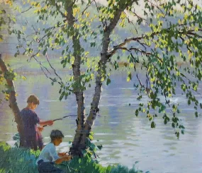 Художник Эдвард Дафнер (Edward Dufner)