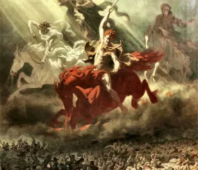 ВСАДНИКИ АПОКАЛИПСИСА. ВЕРНЕР ШУХ (1843 - 1918).