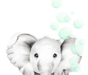 Маленький слонёнок