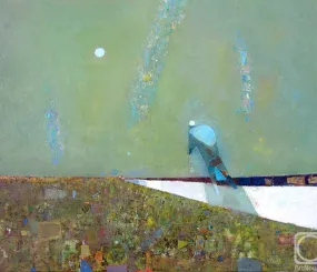 Одинокий путник. Худ. Владимир Карначев