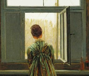 Каспар Давид Фридрих «Женщина у окна»