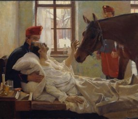 Максиммилиан Курцвайль «Дорогой посетитель», 1894 год