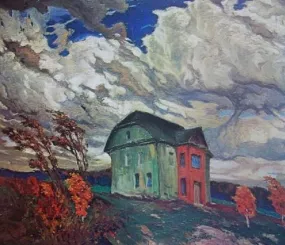 Фердинанд Рушиц. "Изгнанники". 1902