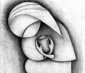 Молитва. Рисунок С. Коппел-Ковтун