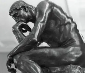 «Мыслитель» (фр. Le Penseur). Огюст Роден