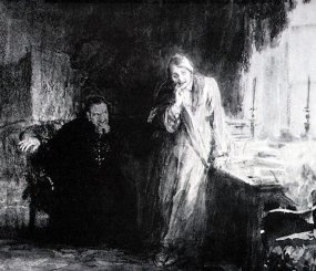 Репин - Гоголь и отец Матвей