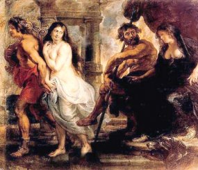 Рубенс «Орфей и Эвридика»