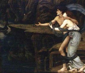 Стэнхоуп, «Орфей и Эвридика на берегу Стикса»
