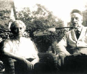 Н.Н. Ильина и И.А. Ильин. Цюрих, 1954 г.