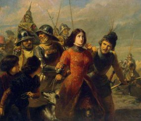 Пленение Жанны /Capture of Joan of Arc Adolf Alexander Dillens, (1821–1877)