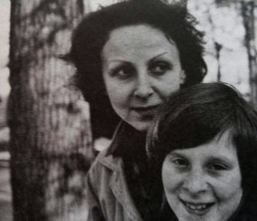 Марина Басманова с сыном Андреем