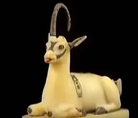 Алебастровая фигурка из гробницы фараона