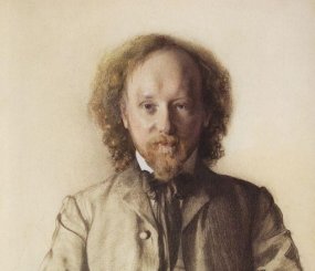 Портрет Иванова работы К. Сомова (1906)