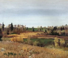 Левитан Исаак Ильич. Осень
