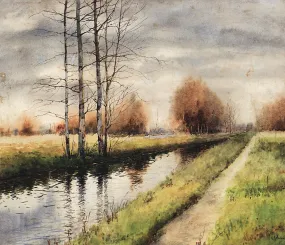 Левитан Исаак Ильич. Осенний пейзаж