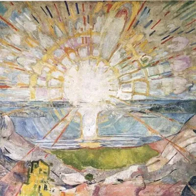 Эдвард Мунк «Солнце» 