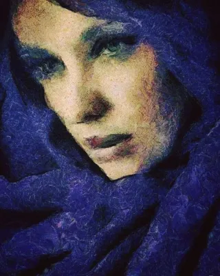 Gun Legle - Lady in Blue