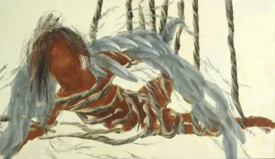 Преодоление. Худ. Ирина Попова