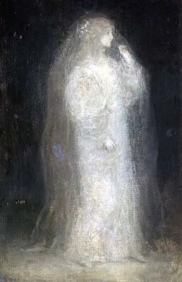 Matthijs Maris, The Bride, or Novice taking the Veil, 1887