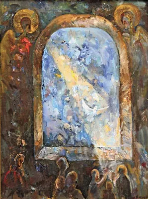 Вероника Багина. Из серии «Луч света». «Голубь»