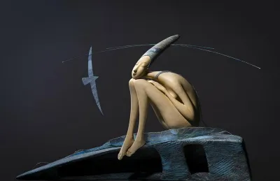 Има Народицкая. На берегу