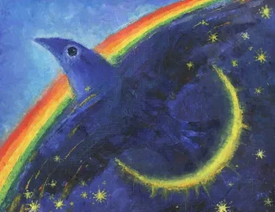 Синяя Птица. Выход за пределы. Худ. Оксана Шапкарина