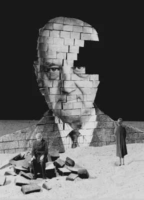 Фотография из серии «Симулякры». Автор - Gilbert Garcin