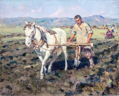 Рашид Нурмухаметов (1925-1985). Пахарь. 1959