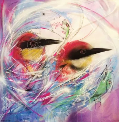 Уличный художник Луис Севен Мартинс