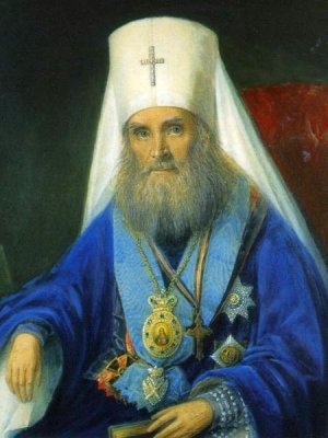 Свт. Филарет (Дроздов). Портрет Н. Д. Шпревича, 1861