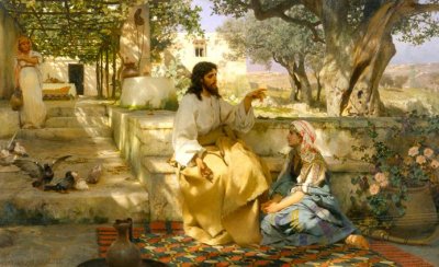 Г.Семирадский «Христос в доме Марфы и Марии»