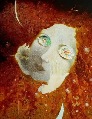 Художница Елена Шлегель