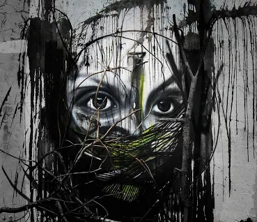 Уличный художник Луис Севен Мартинс