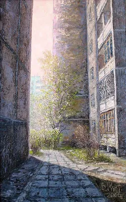 Д. Кустанович "Утренний свет" из серии "Памяти отца", 2006г.