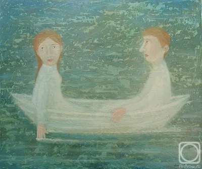 Антонов Роман. Двое в лодке