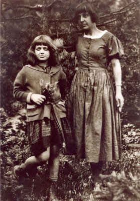 Марина Цветаева и Ариадна Эфрон. Прага, 1924 год