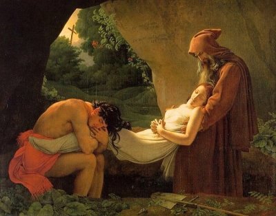 Анн-Луи Жироде-Триозон «Погребение Аталы» (1808)