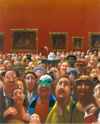 Герхард Глюк.Обычный день Джоконды