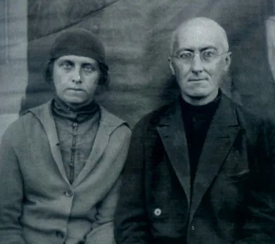 А. Ф. Лосев с женой В.М. Соколовой