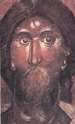 Феофан Грек. 1378 г. фреска в куполе Церковь Спаса Преображения, Новгород
