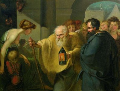 Картина Иоганна Тишбейна «Диоген искал человека»