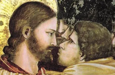 Джотто. Поцелуй Иуды. 1306