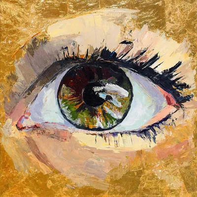 Художник Дарья Багринцева. Глаз