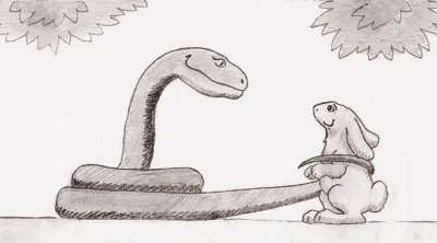 Кролики против удавов