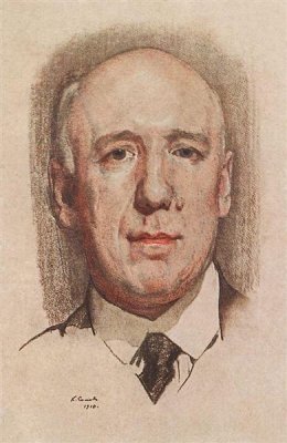 Портрет Ф. Сологуба, 1910. Константин Сомов