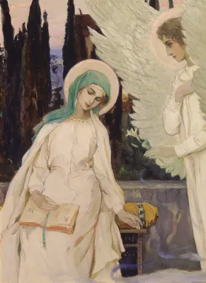 Михаил Нестеров. Благовещение.1901