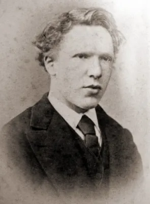 Винсент Ван Гог. Фотография в 19-ти летнем возрасте. 1873 г.