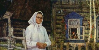 В.Игошев.Она все сына ждет.1974