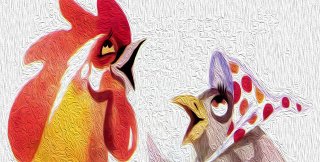 Кукушка хвалит петуха...